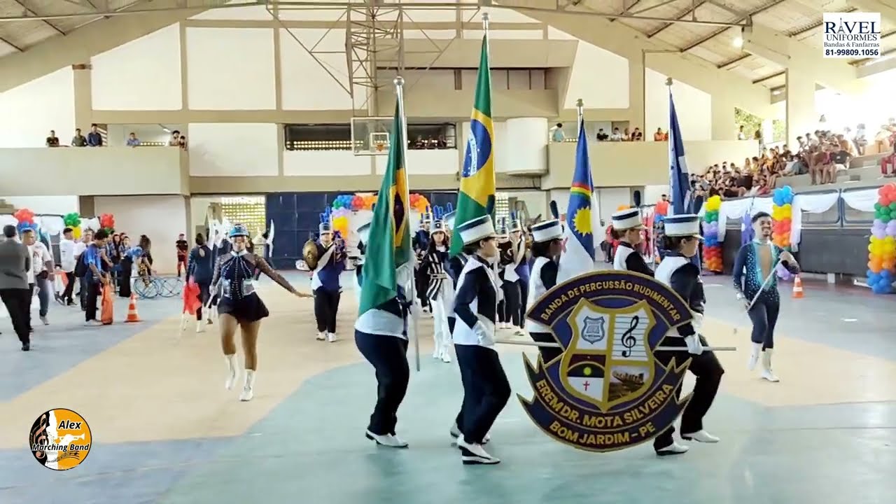 Entrada da BP. Dr. Mota Silveira 2025 na Semifinal da XVI Copa Pernambucana de Bandas e Fanfarras