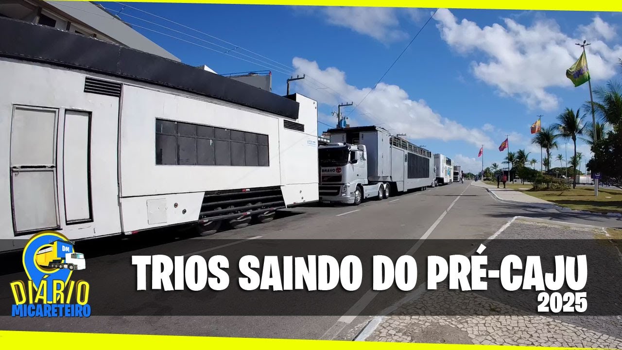 TRIOS SAINDO DO PRÉ-CAJU 2025