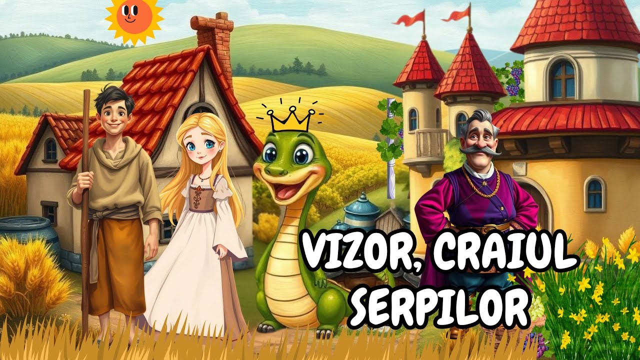 👑 Vizor, Craiul Șerpilor | Povesti pentru copii | Basme | Ion Pop Reteganul 👑