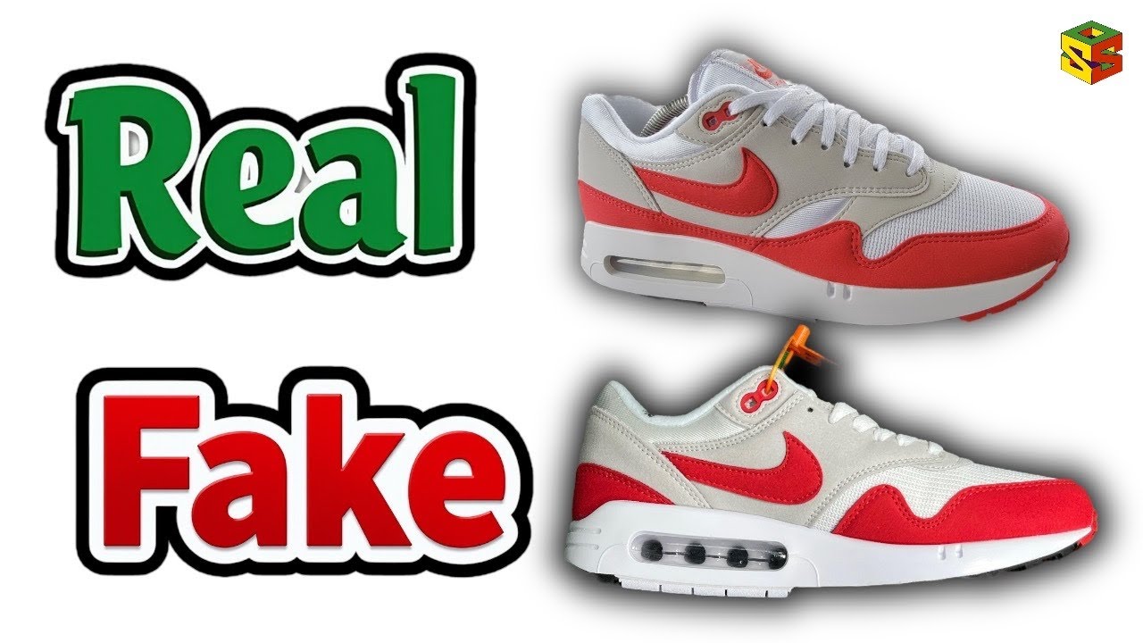 Air Max 1 Big Bubble 86   Real VS Fake   Legit Checking Guide