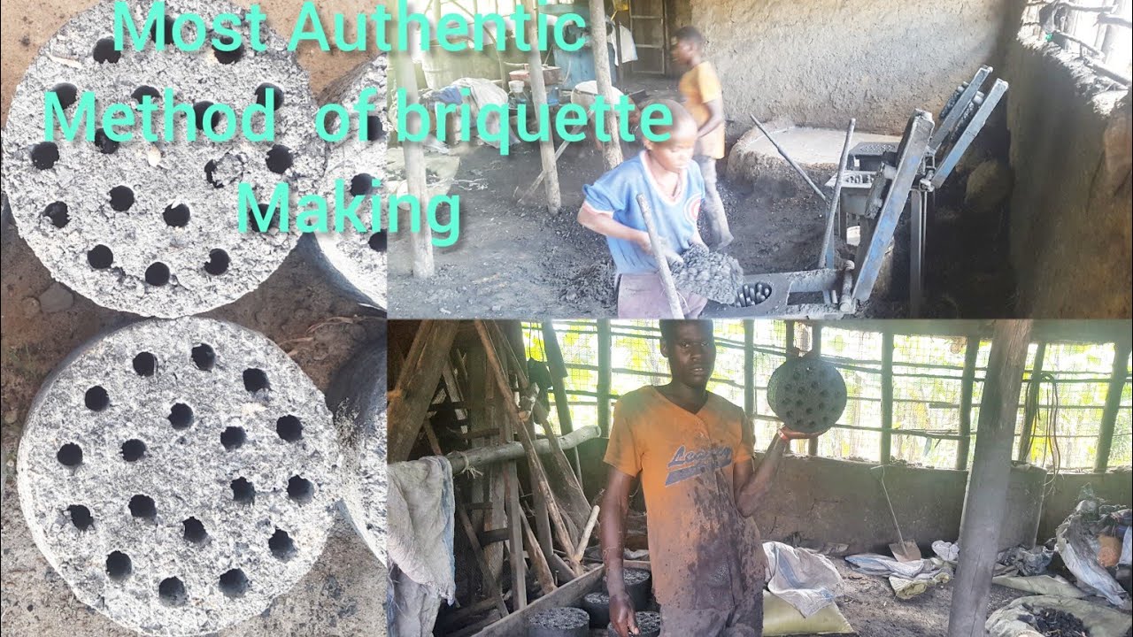 How To Make Charcoal Briquettes #method 5//Honeycomb charcoal briquettes #anniekeera