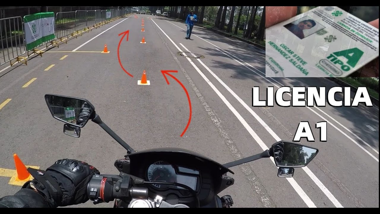 Pruebas para Licencia de Motociclistas. (Vlog)