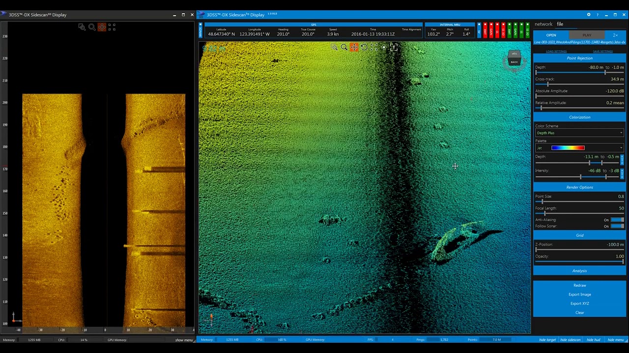 3DSS DX Sidescan