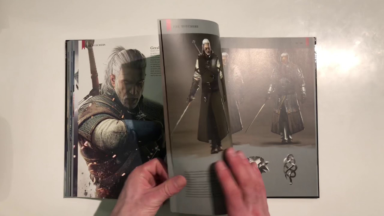 Обзор Артбук the Witcher 3 в крутой коробке