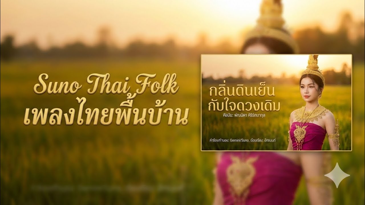 🎶[กลิ่นดินเย็นกับใจดวงเดิม – มนต์รักอีสานร่วมสมัย]🎶 - พัณนิดา ศิริรัตนากุล | Thai 【Official】