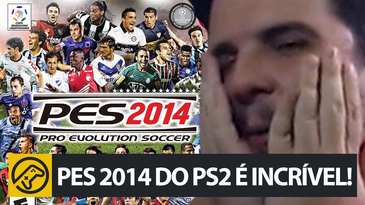 PES 2014 do PS2 é SENSACIONAL!