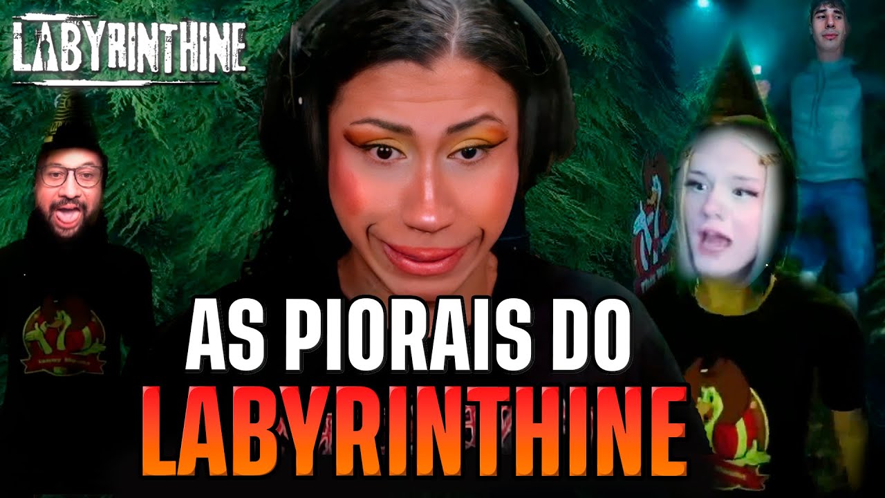 SABRINOCA A MAIS CORAJOSA?! 💪🏻 (ft. Sabrinoca, Demuxa e Vanesso) | Labyrinthine