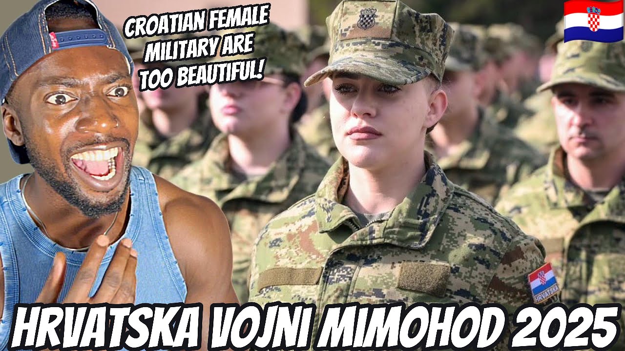 First Time Reacting to HRVATSKA VOJNI MIMOHOD 2025 ! ⎢CROATIAN MILITARY PARADE ⎢REACTION!