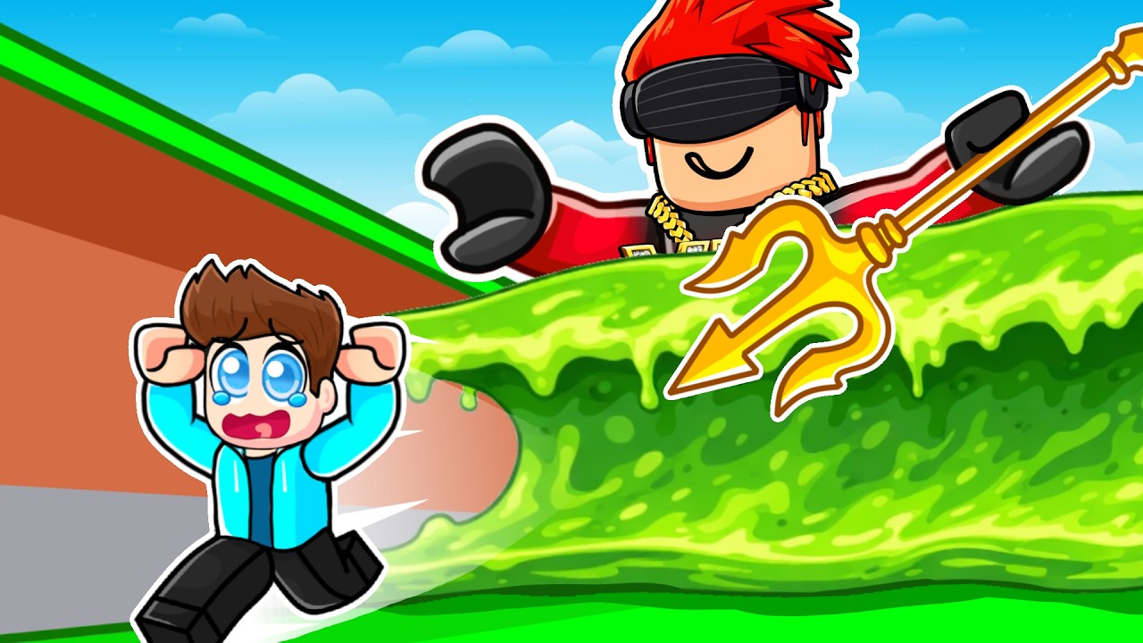 ESCAPE THE ACID TSUNAMI FOR BRAINROTS IN ROBLOX !!