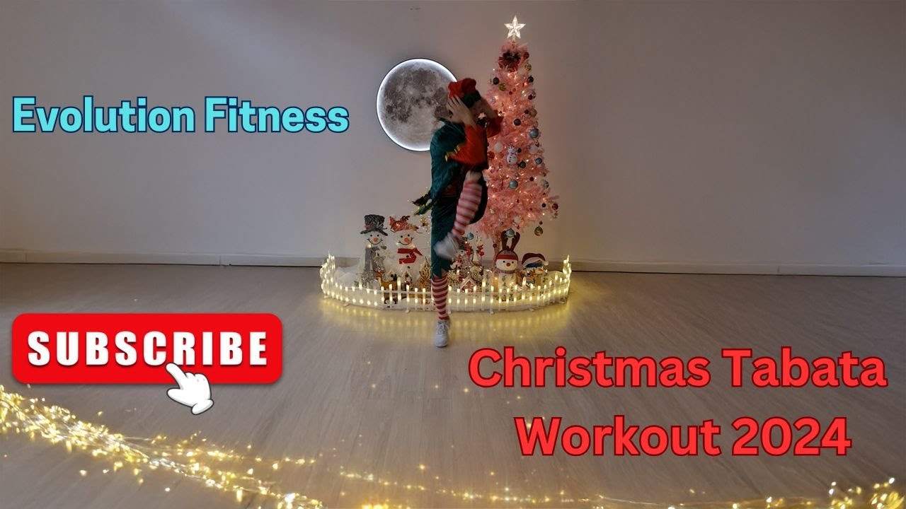 Burn off that holiday feast with our Christmas Tabata Workout!