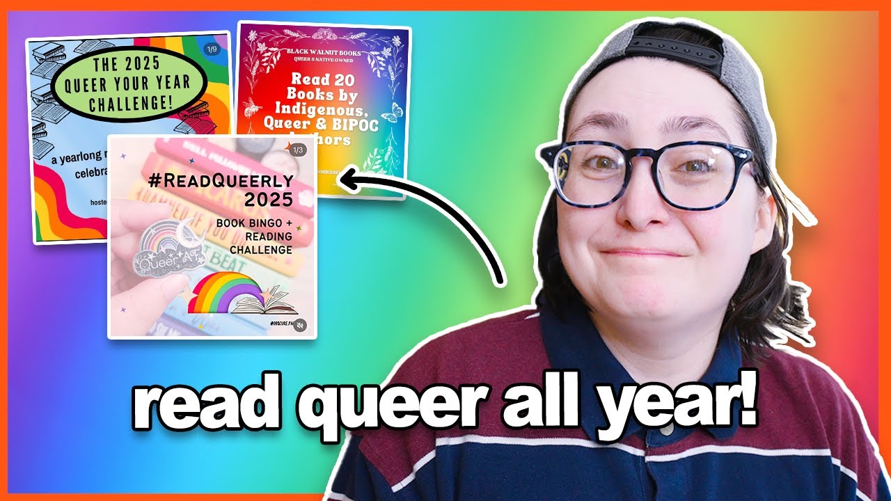 Read Queer All Year! 🌈📚 | 2025&nbsp;Yearly&nbsp;Reading Challenges to Diversify Your Reading