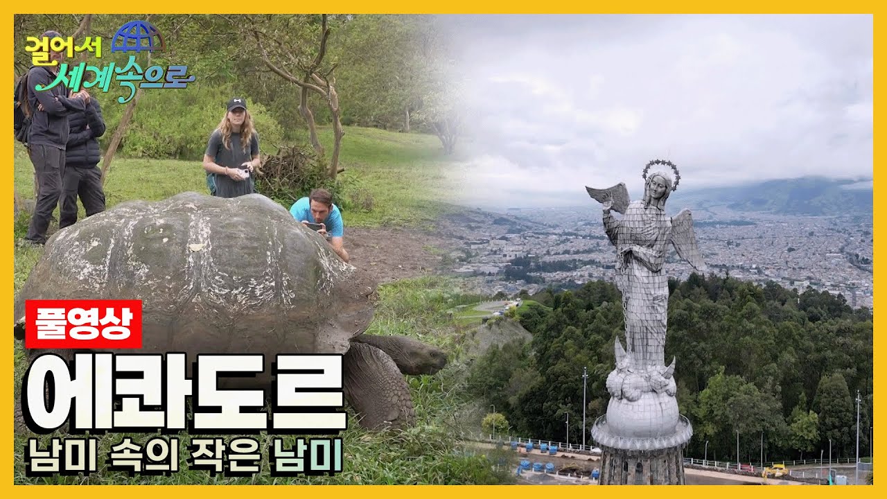 [걸어서세계속으로Full📺] 스페인어로 적도를 뜻하는 지구 반대편 나라 '에콰도르' Trip to Ecuador (KBS 20221217)