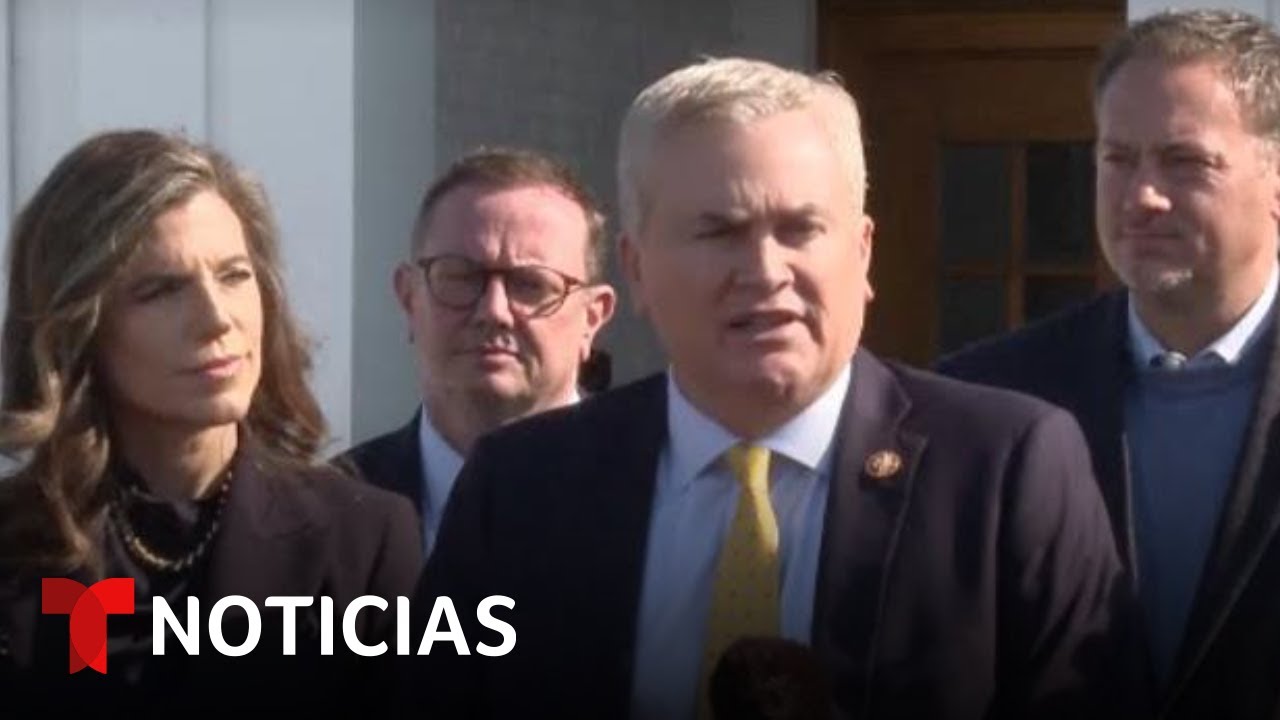 EN VIVO: James Comer habla de la declaración de Hillary Clinton sobre Jeffrey Epstein
