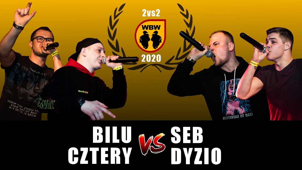 Bilu/Cztery 🆚 Dyzio/Seb 🎤 WBW 2020 2vs2 (freestyle rap battle) Eliminacje