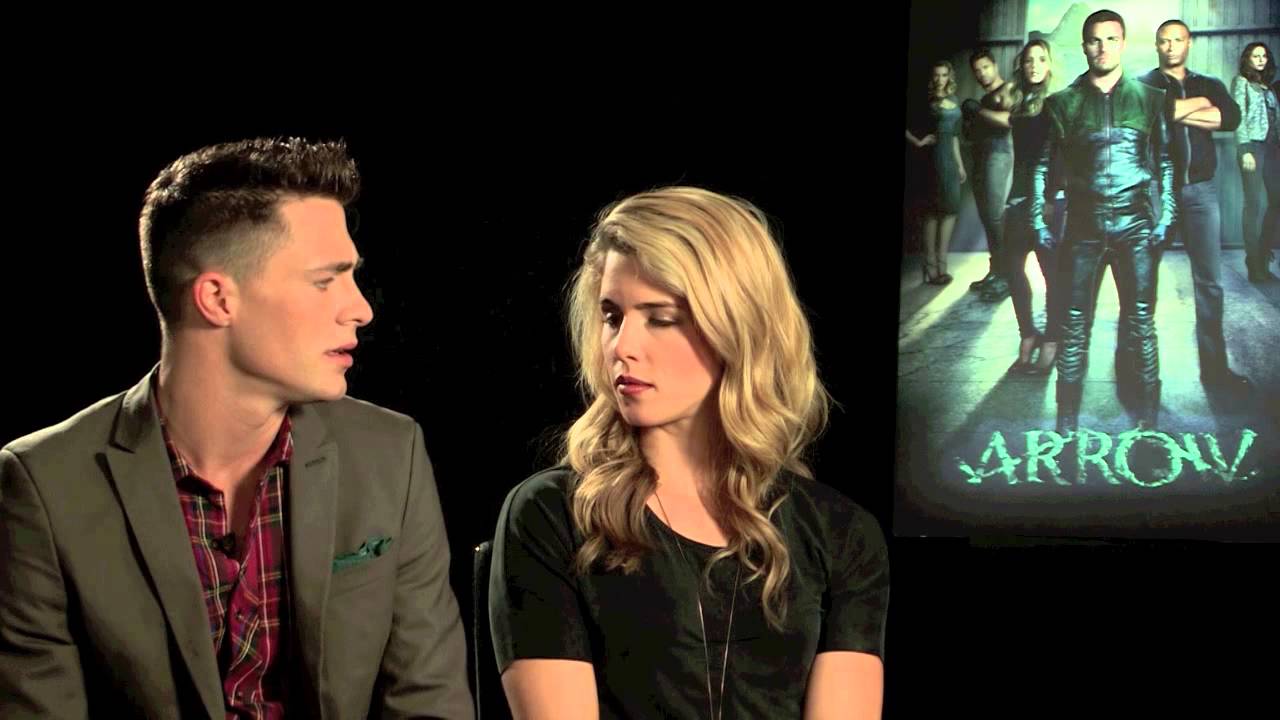 Interview: Emily Bett Rickards + Colton Haynes | Arrow (The Fan Carpet)