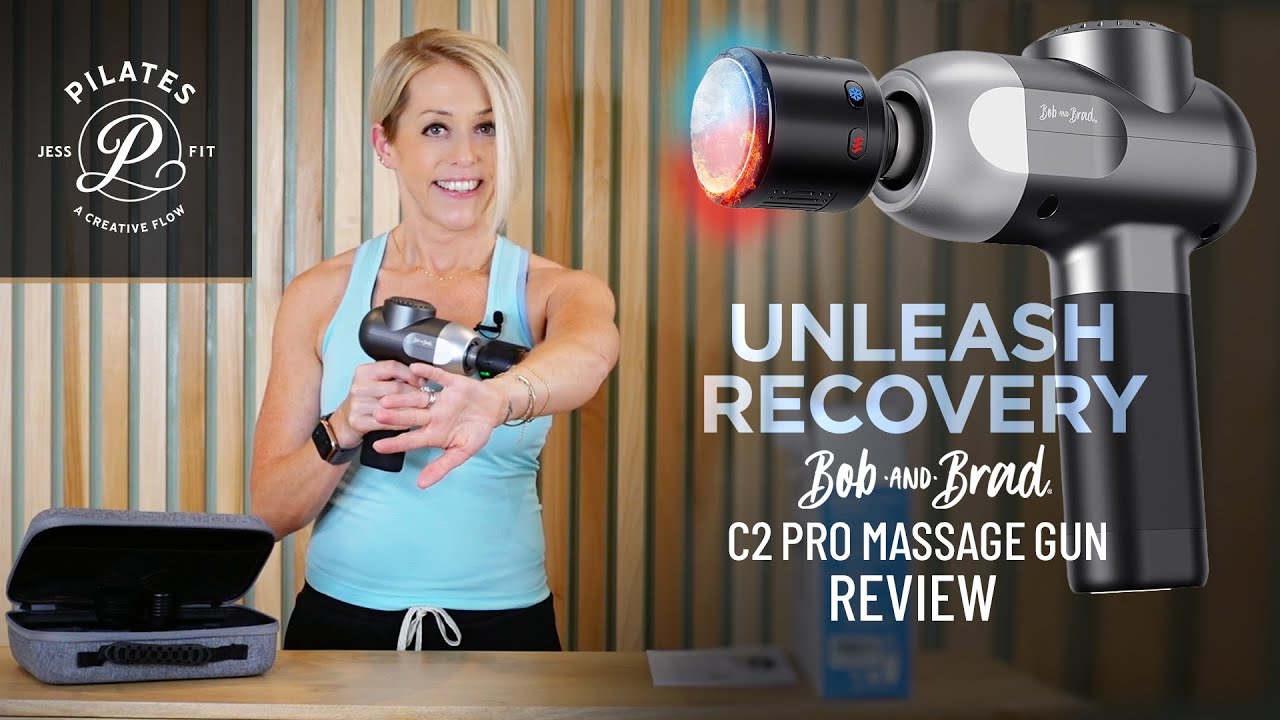 Bob & Brad C2 Pro Massage Gun Review || Unleash Recovery with New Thermal Attachment by JessPFit