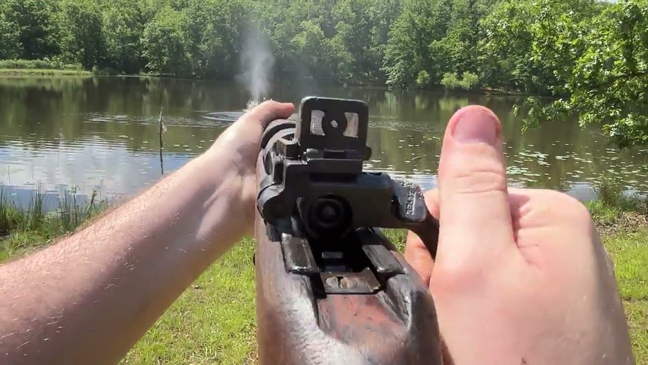 Canadian Ross Mk. IIIB POV firing