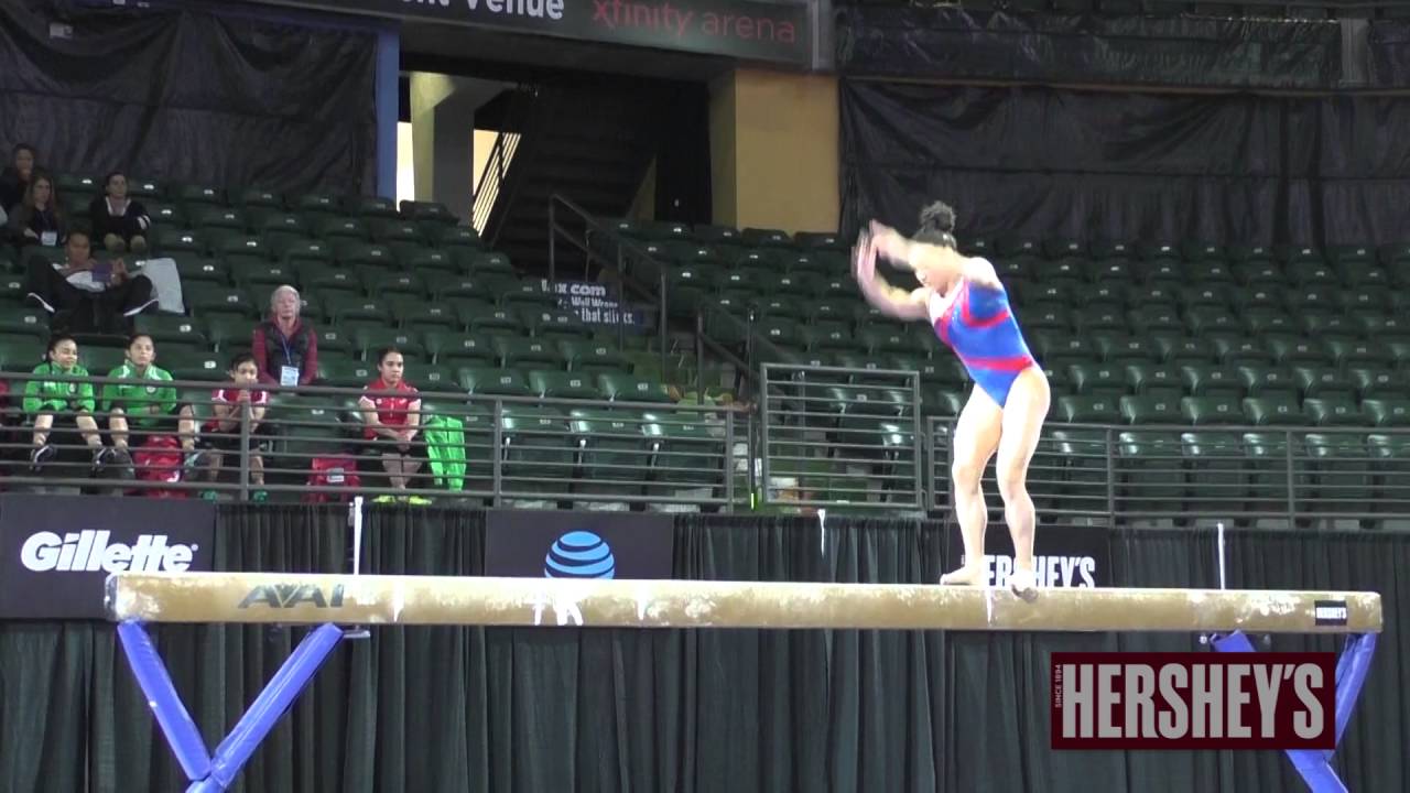 Laurie Hernandez - Beam - 2016 Pacific Rim Championships - Podium Training