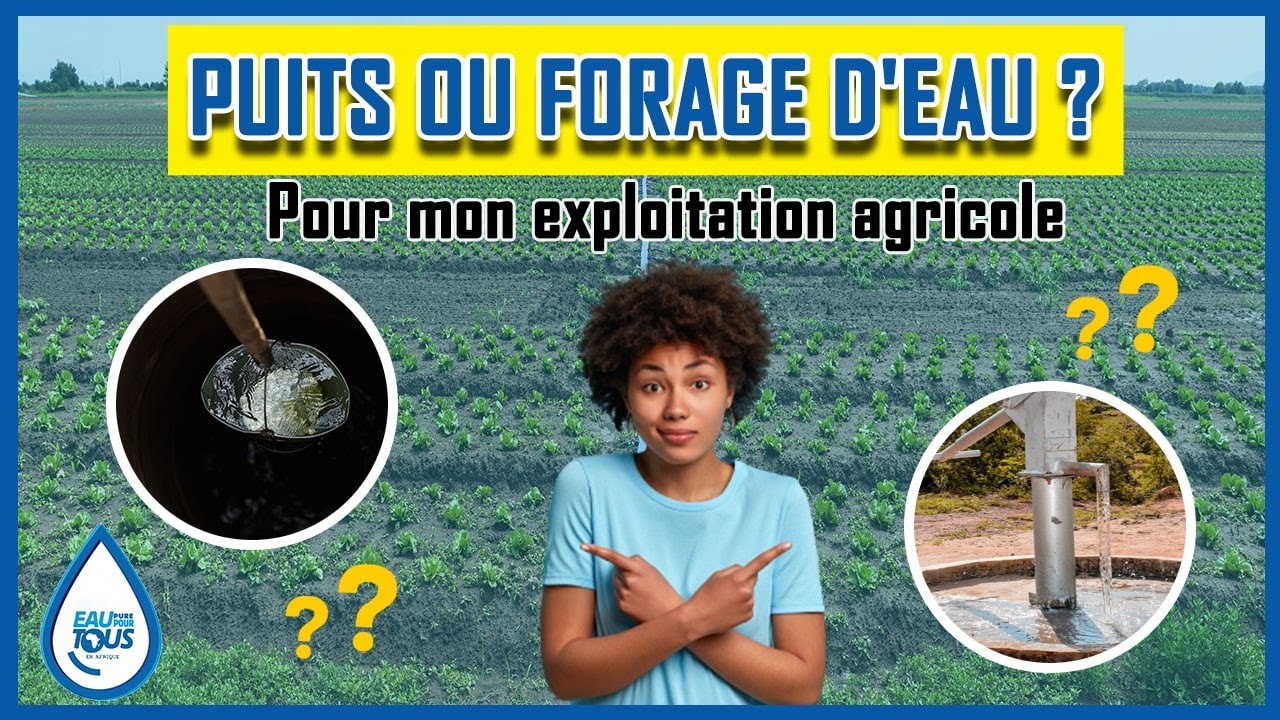 puits ou forage d'eau pour mon exploitation agricole?