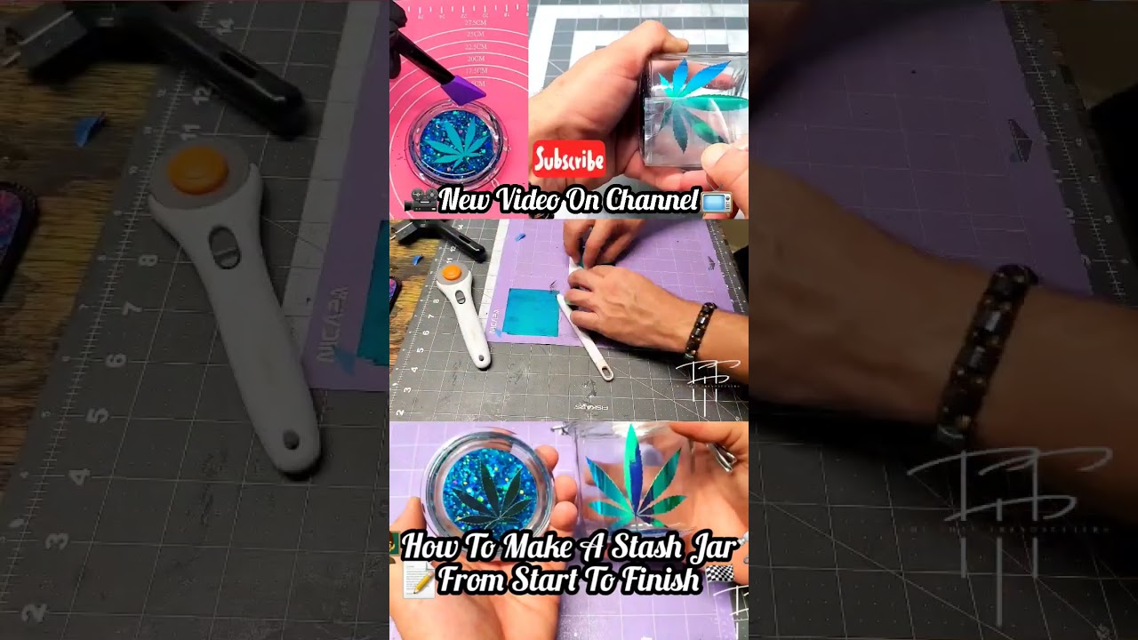 👨&zwj;🏫How To Make A Stash Jar From Start To Finish🏁