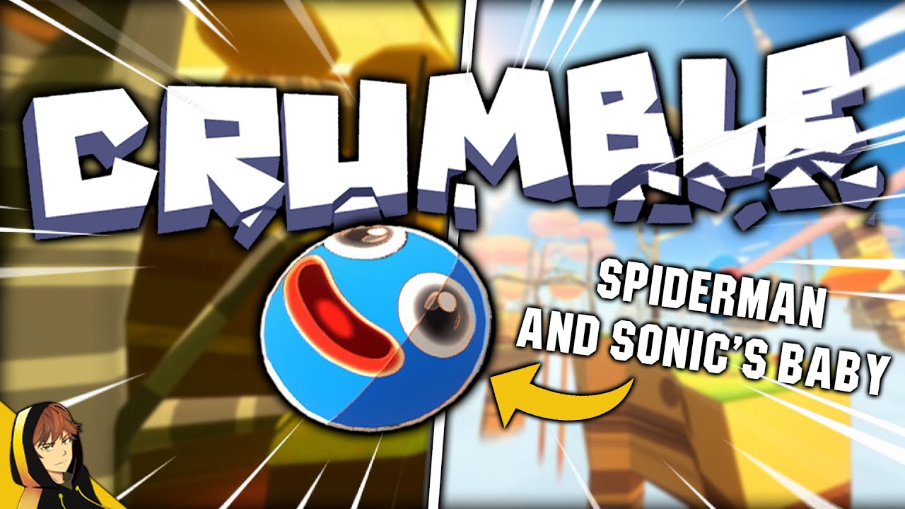 SONIC + SPIDERMAN = THIS GAME!!! | Crumble [Physics Platformer - Gameplay]