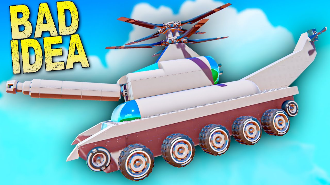 This Ridiculous Tank Design Got Rejected... SO I BUILT ONE