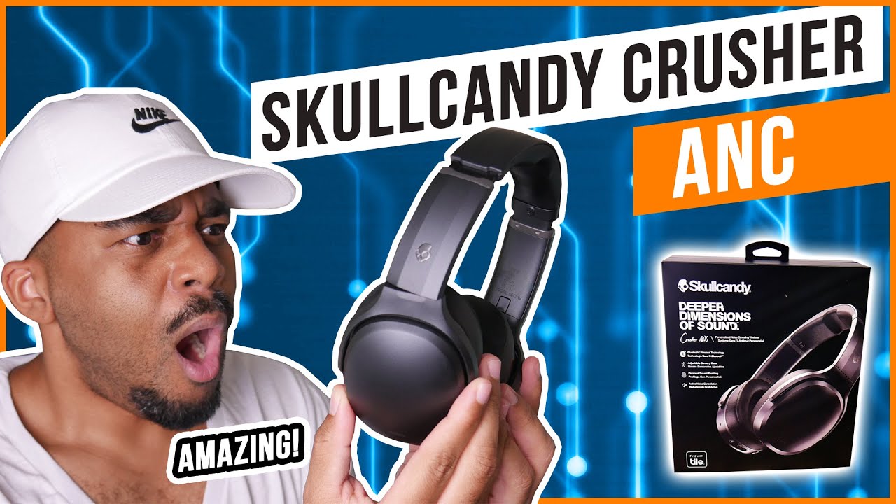 Новые наушники Skullcandy Crusher ANC! Распаковка и обзор!