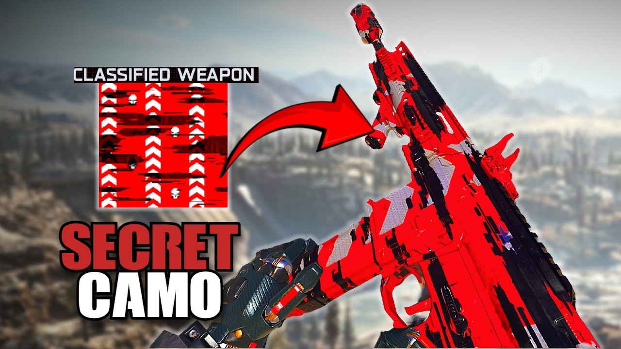 How to Unlock the new Secret ANIMATED camo in warzone..