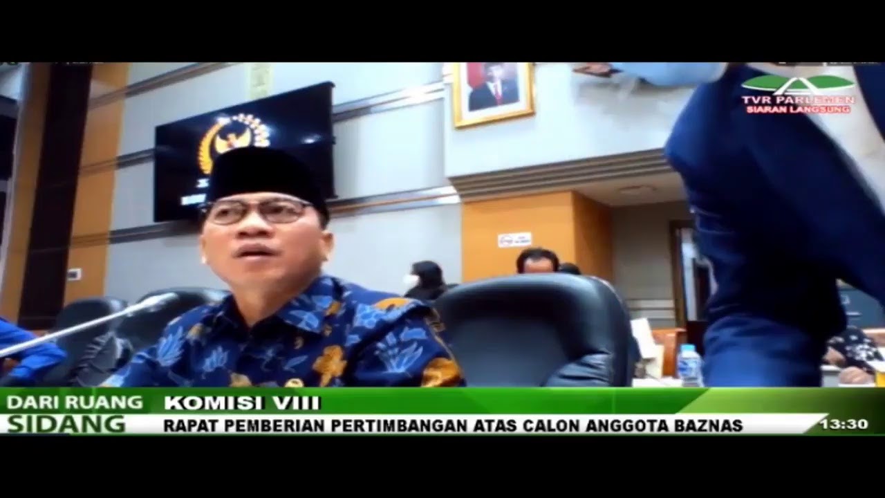 LIVE STREAMING - Komisi VIII DPR RI Rapat Pemberian Pertimbangan atas Calon Anggota Baznas