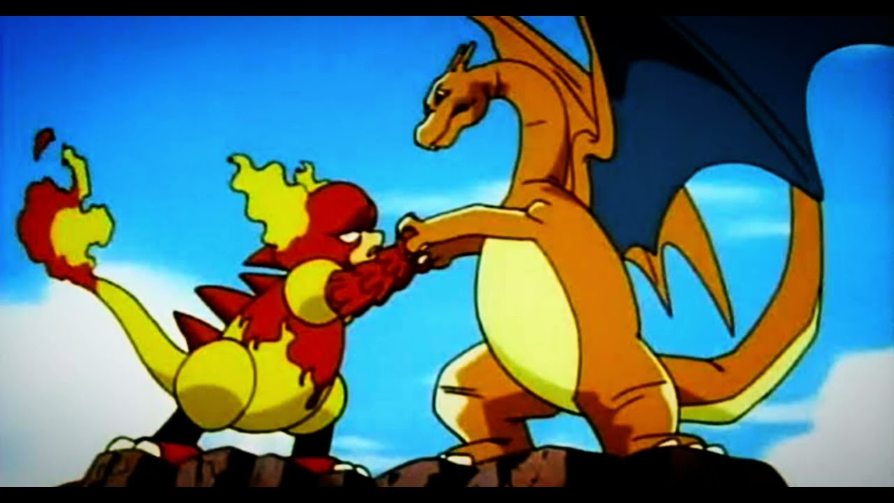 Charizard vs Magmar theme