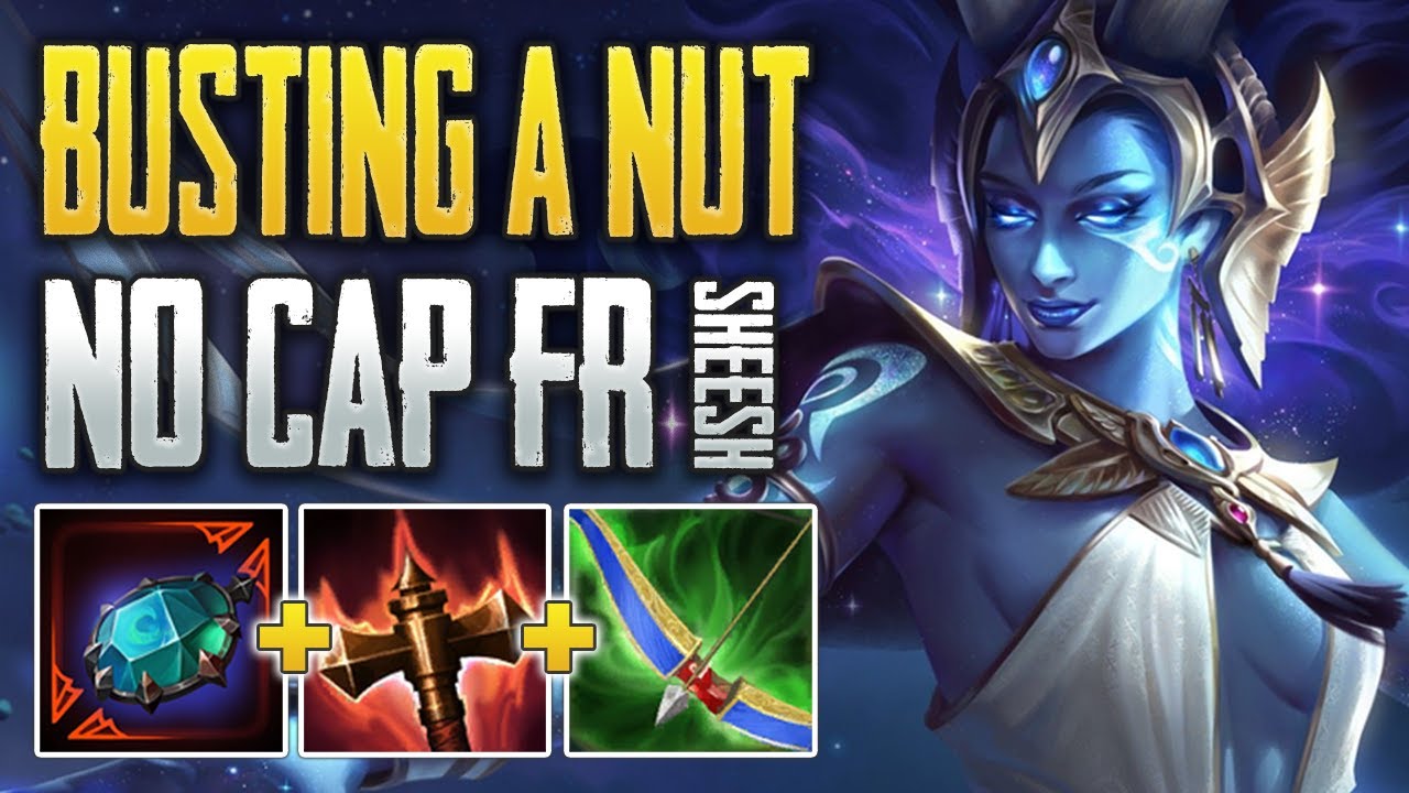 Разбивание ореха... (без крышки fr) - Геймплей Nut ADC (SMITE Conquest)