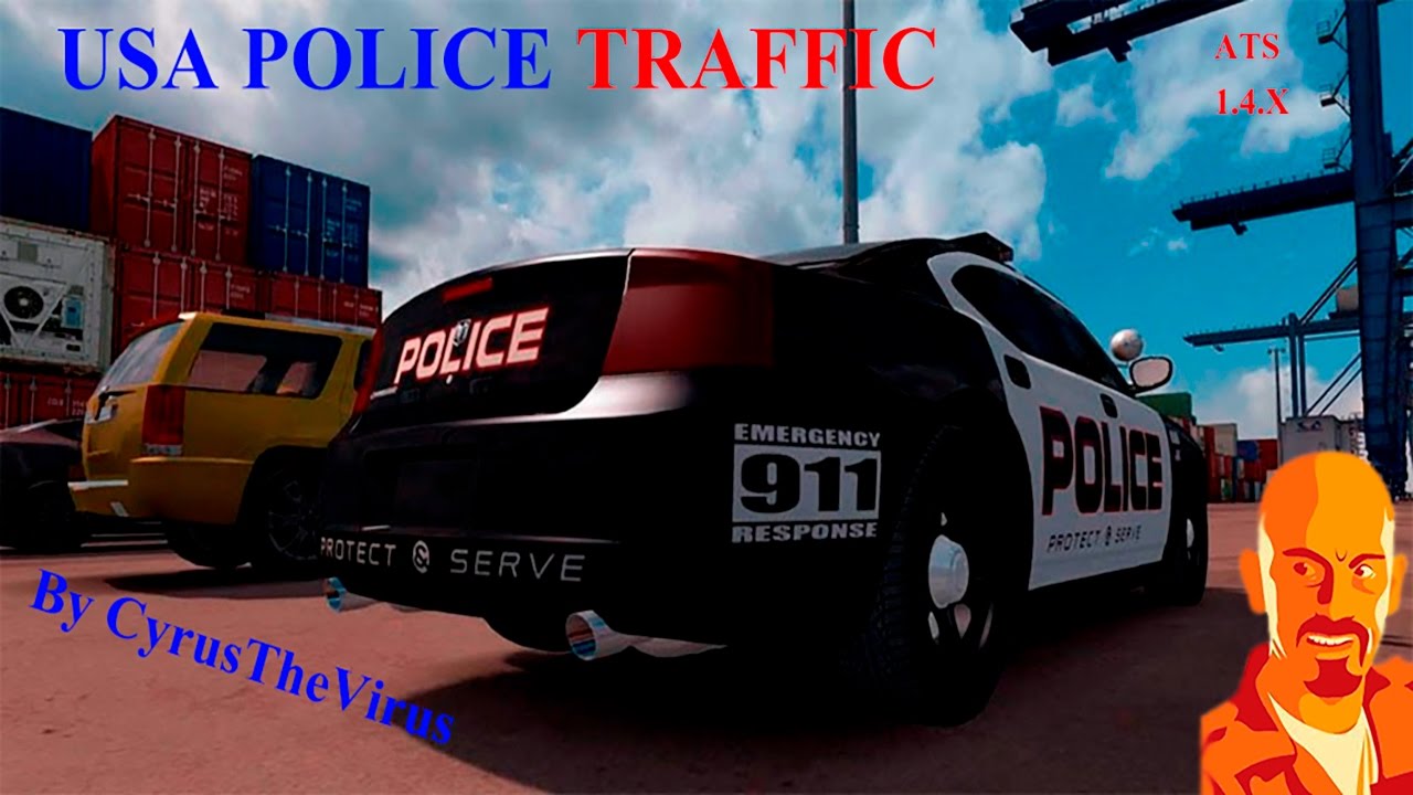 USA POLICE Traffic para ATS 1.4.x