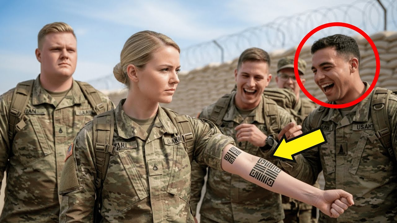 Risero del tatuaggio — poi gelarono quando il comandante dei SEAL la salutò