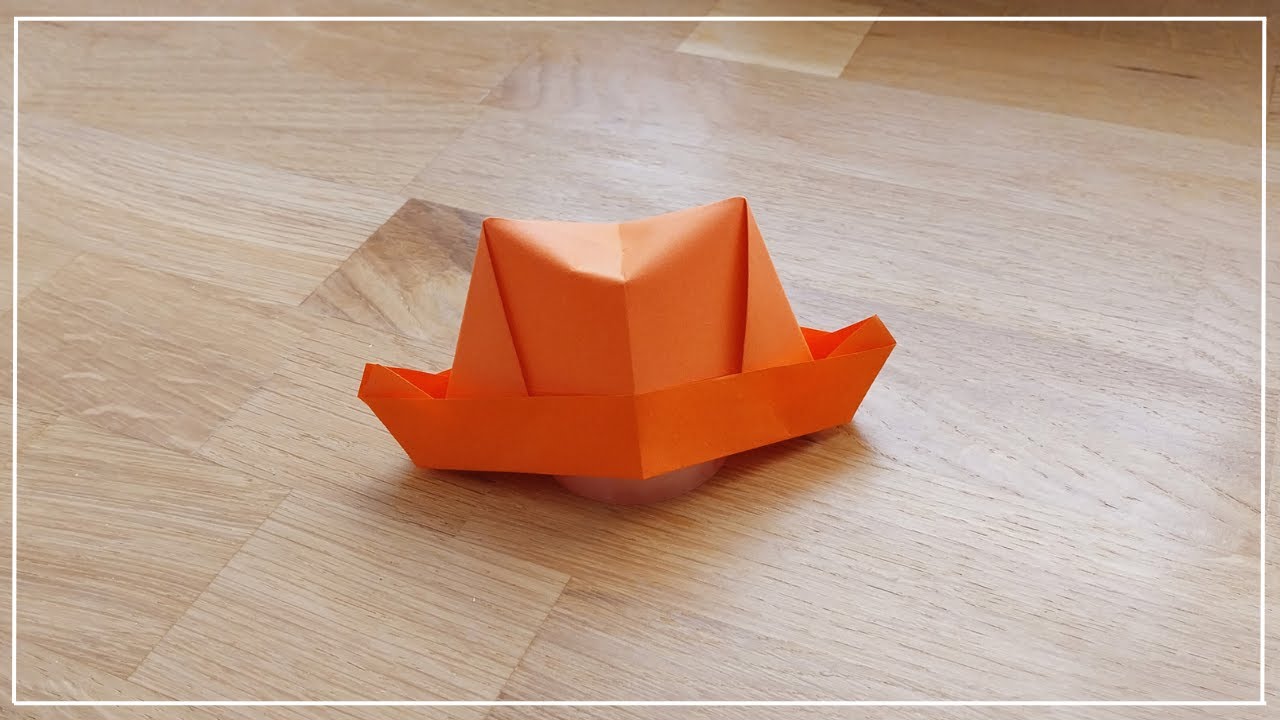 HOW TO: COWBOY HAT | EASY ORIGAMI