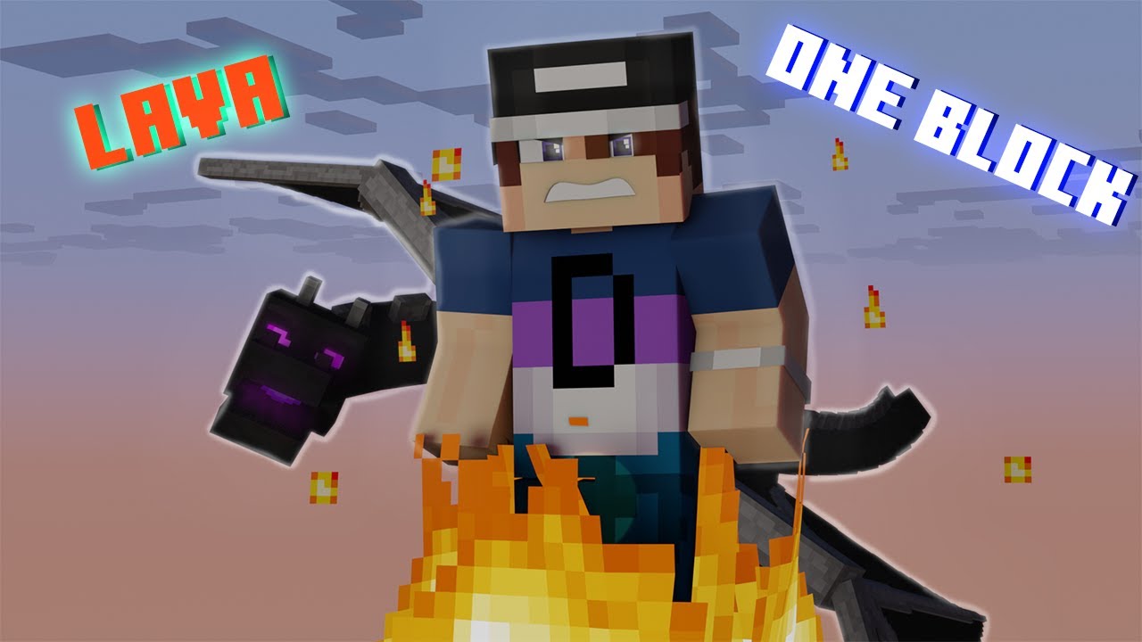 Minecraft ONEBLOCK aber aus LAVA