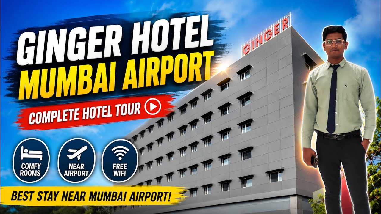 Ginger Hotel Mumbai Airport Review - A best and Budget Hotel Near Mumbai International Aiport ||