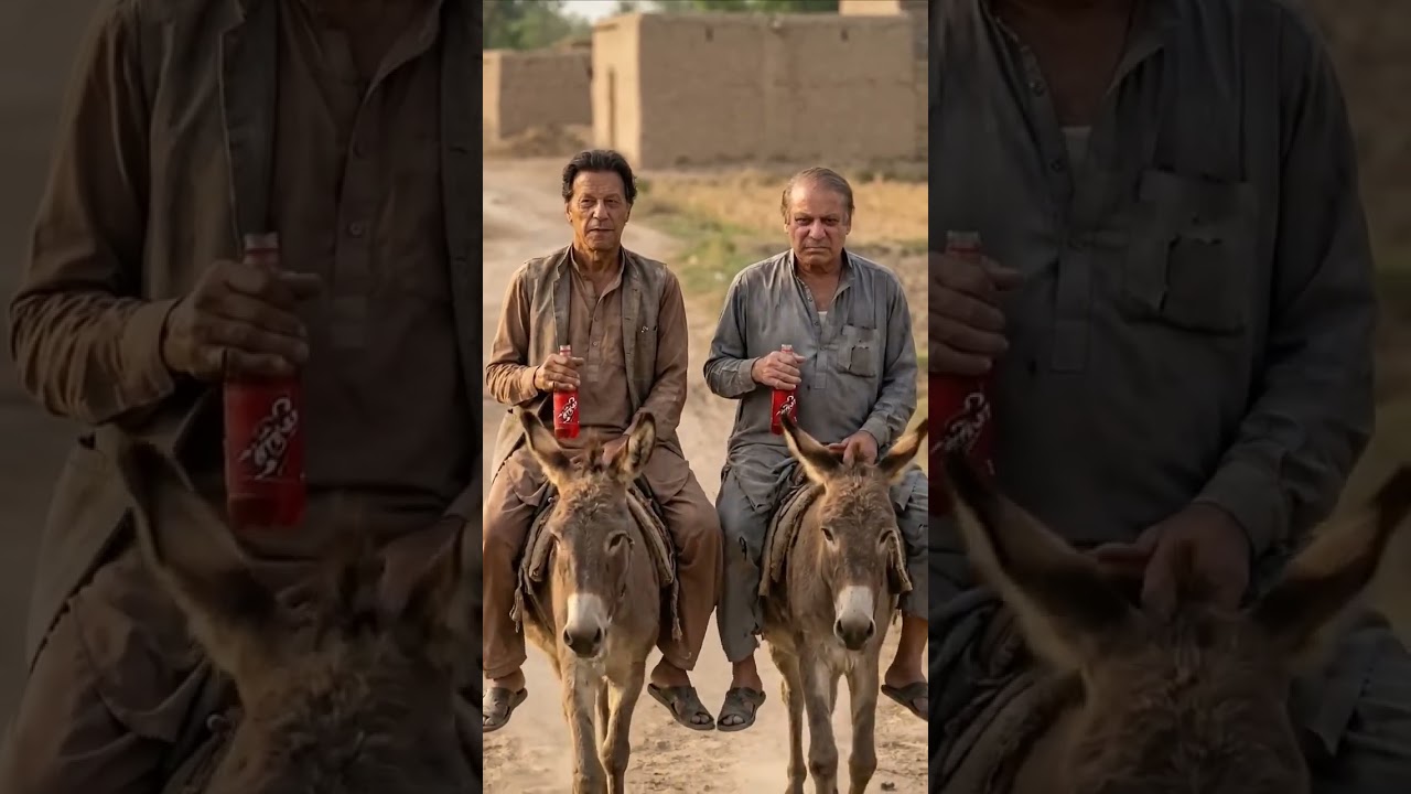 Pakistani Pm Imran Khan Or Pm Nawaz Sharif Sting Enjoy Karte Howe 😂😂#imrankhanfanclub #ai #politics