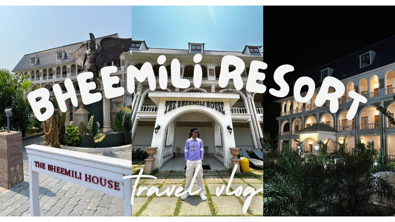 Bheemili House 🏡 Resort Vizag | Travel vlog from Jeypore to Vizag  #travelvlog #vizag #bheemilihouse