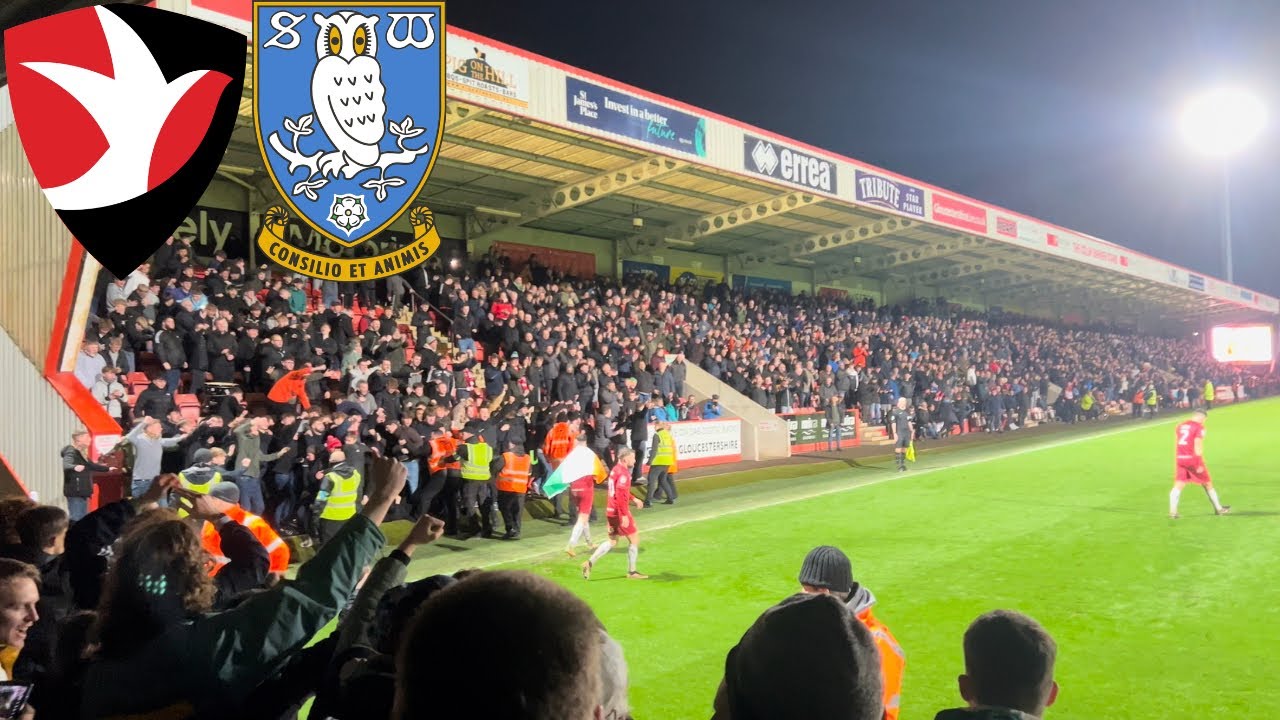4 Goal Thriller, Wednesday Late Come Back! Cheltenham Town Vs Sheffield Wednesday Matchday Vlog