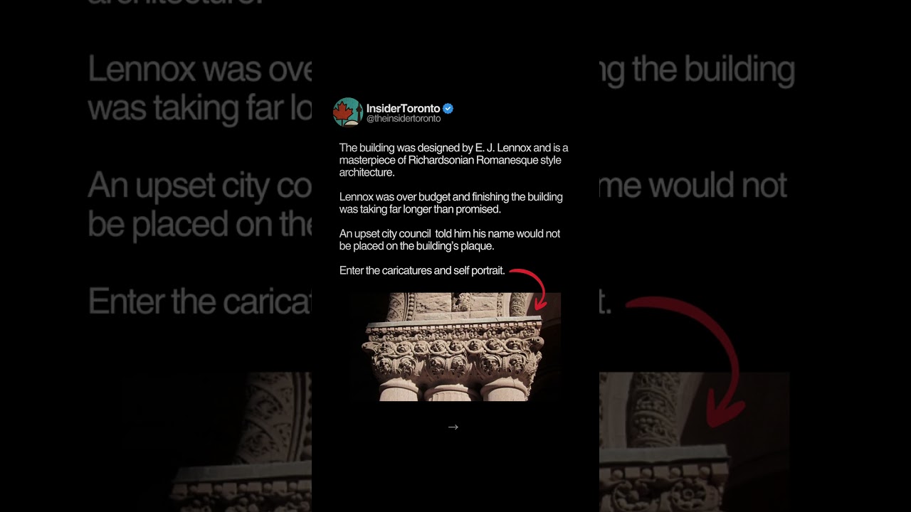 Hidden Toronto Ontario | The secrets of Old City Hall #toronto | Revenge & Architecture | Landmarks