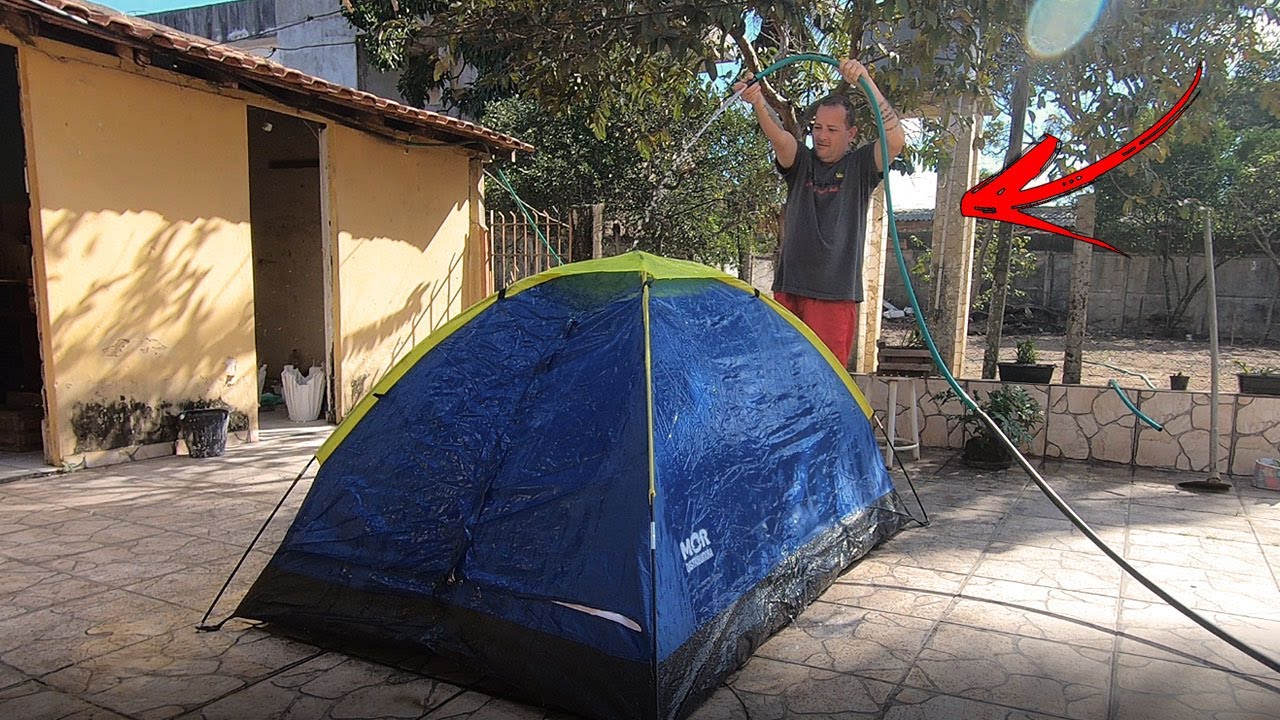 BARRACA IGLU ENTRA ÁGUA ?????