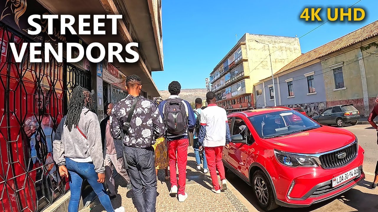 STREET LIFE IN LUBANGO! 🇦🇴 VIBRANT & AUTHENTIC! (A Day on the Streets of Angola) 2025【 4K UHD 】