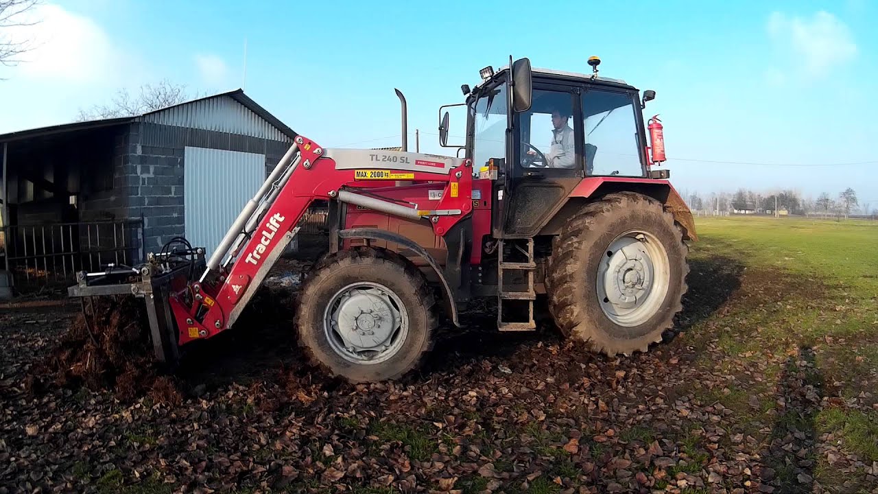 Trac-Lift TL 240 SL Profiline & manure fork first test