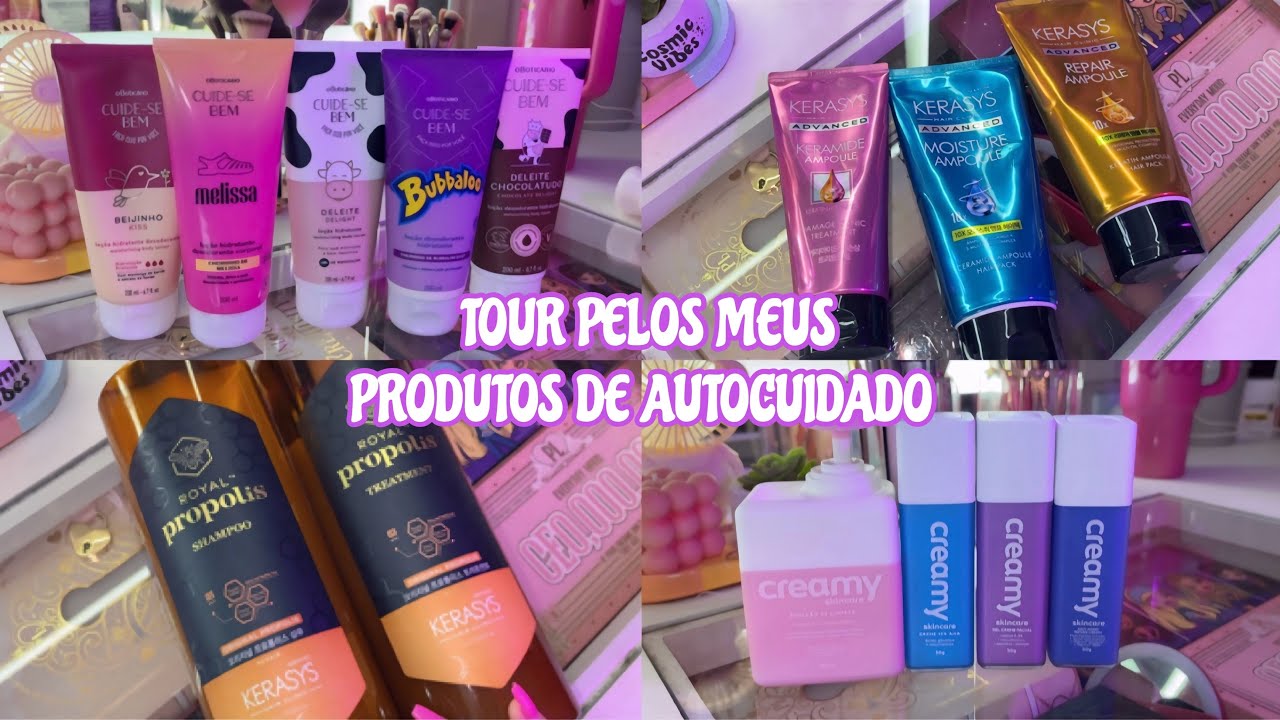 TOUR PELOS MEUS PRODUTOS DE AUTOCUIDADO | ATUALIZADO ✨