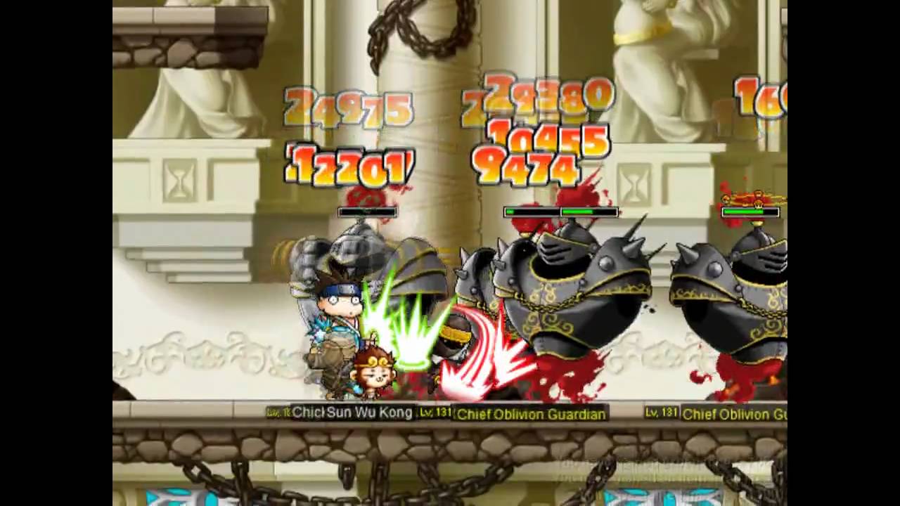 MapleStory Lv 165 Shadower @ Chief Oblivion Guardians (Temple of Time)