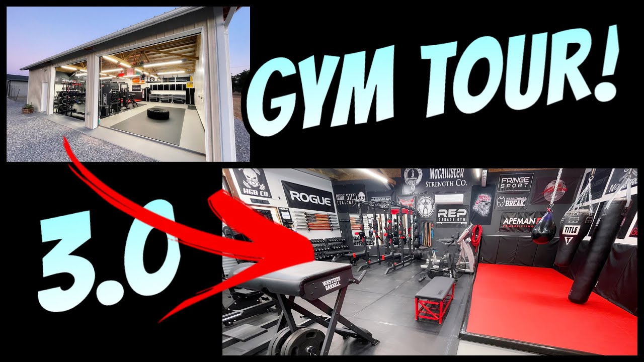 HOME GYM TOUR!  How does it rank with the big boys like Basement Brandon and Garage Gym Reviews?