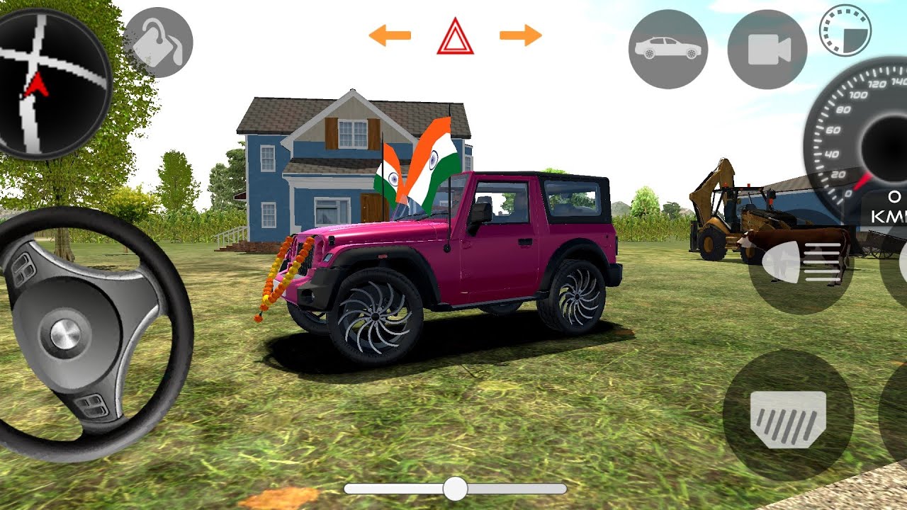 Modified Mahindra 😈 Thar Games: Indian Red Thar (Gadi Wala Game)1+Car Game Android Gameplay 2026
