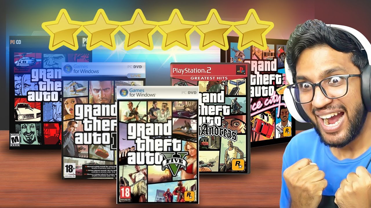 GOT 6 STAR WANTED LEVEL IN ALL GTA GAMES !