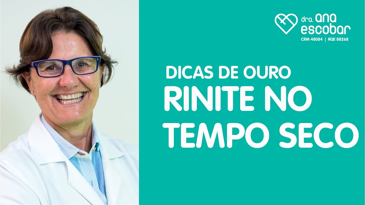 COMO ALIVIAR A RINITE NO TEMPO SECO? - DICAS DE OURO