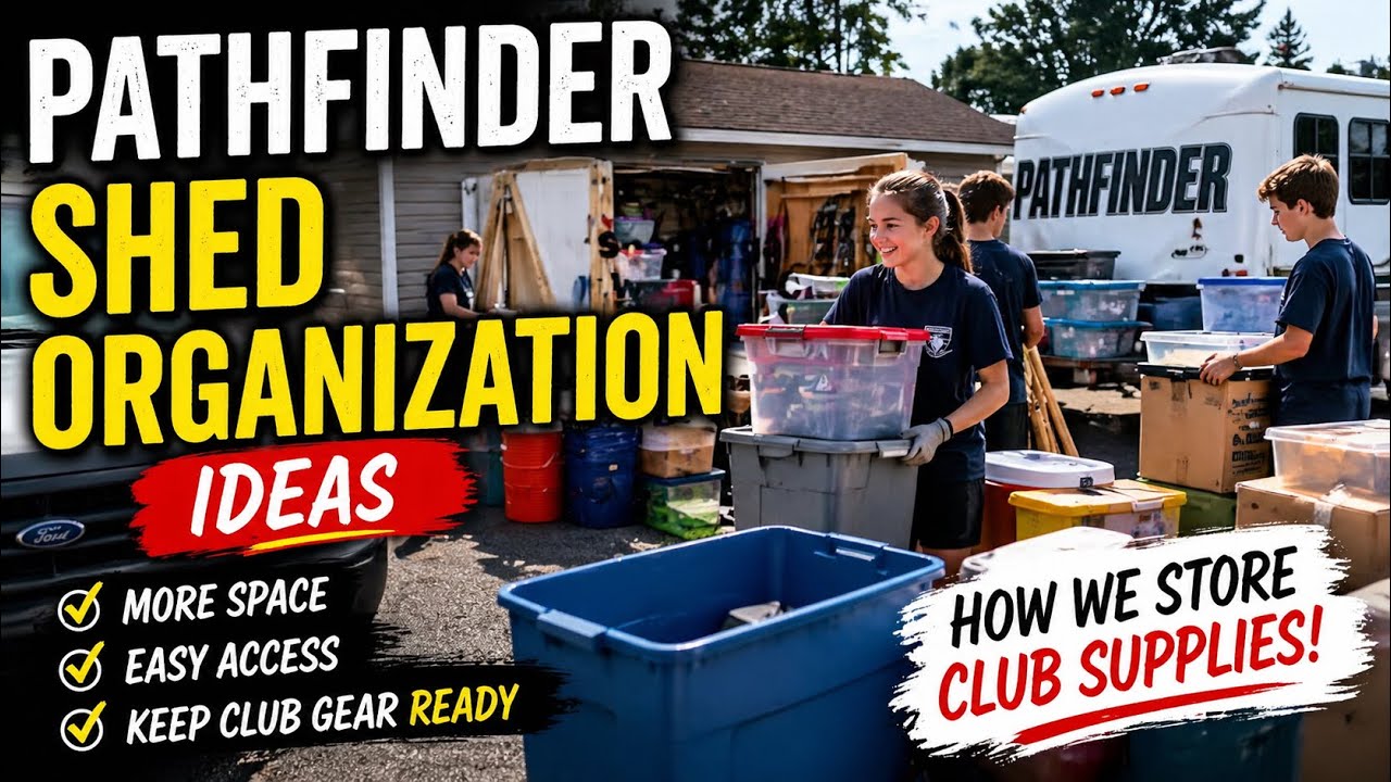 My Pathfinder Shed Organization // Pathfinder Strong